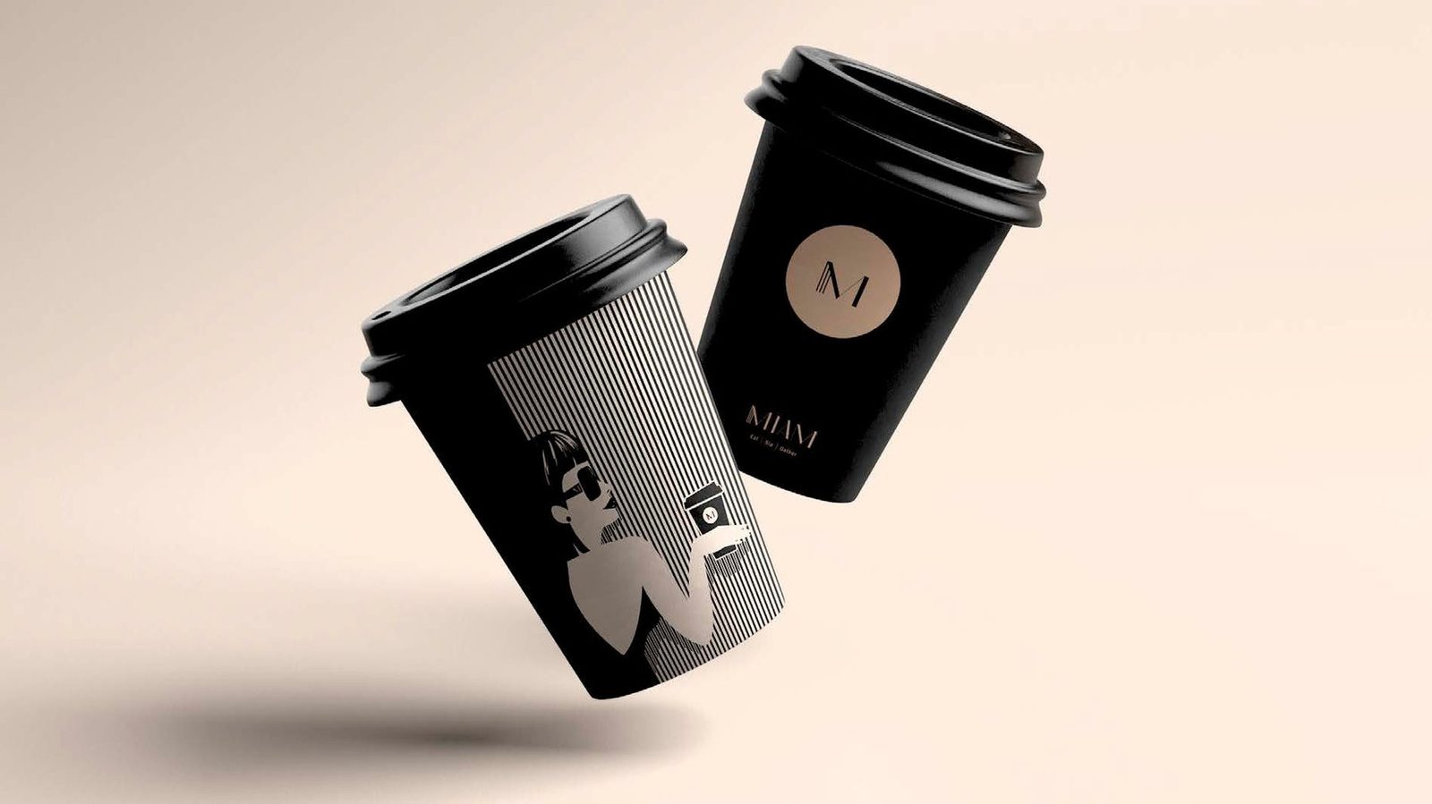 Coffee being prepared