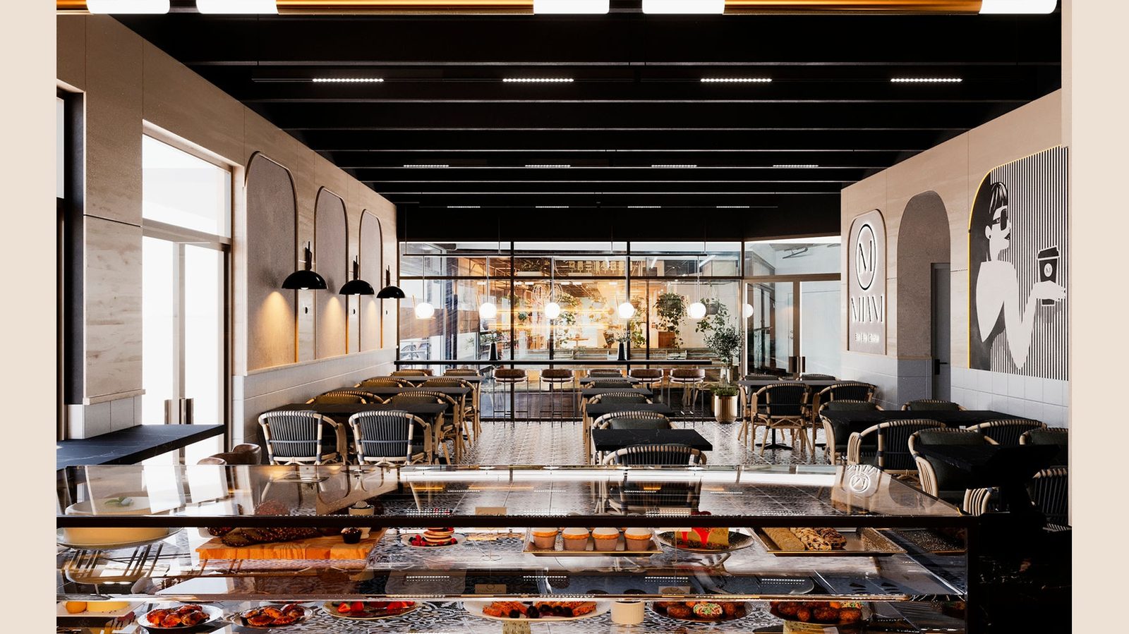 Inside a MIAM Café